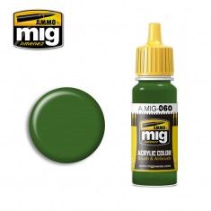 AMMO BY MIG JIMENEZ  0060 PALE GREEN 17ml ACRYLIC PAINT FOR BRUSH   AIRBRUSH