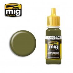 AMMO BY MIG JIMENEZ  0074 GREEN MOSS 17ml ACRYLIC PAINT FOR BRUSH   AIRBRUSH