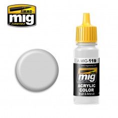 AMMO BY MIG JIMENEZ  0119 COLD GREY 17ml ACRYLIC PAINT FOR BRUSH   AIRBRUSH