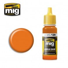 AMMO BY MIG JIMENEZ  0129 ORANGE  17ml ACRYLIC PAINT FOR BRUSH   AIRBRUSH