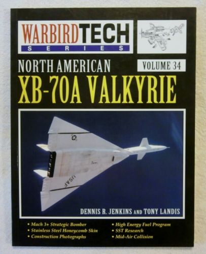 CHEAP BOOKS  ZB2036 WARBIRD TECH 34 NORTH AMERICAN XB-70A VALKYRIE