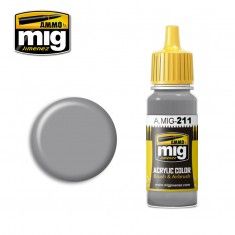 AMMO BY MIG JIMENEZ  0211 MEDIUM GREY 17ml ACRYLIC PAINT FOR BRUSH   AIRBRUSH