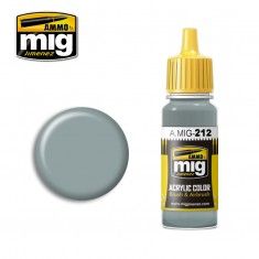 AMMO BY MIG JIMENEZ  0212 SILVER GREY 17ml ACRYLIC PAINT FOR BRUSH   AIRBRUSH