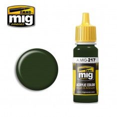AMMO BY MIG JIMENEZ  0217 GREEN SLATE 17ml ACRYLIC PAINT FOR BRUSH   AIRBRUSH
