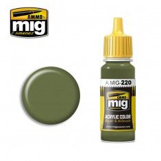 AMMO BY MIG JIMENEZ  0220 ZINC CHROMATE GREEN 17ml ACRYLIC PAINT FOR BRUSH   AIRBRUSH