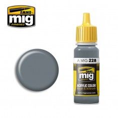 AMMO BY MIG JIMENEZ  0229 DARK GREY BLUE 17ml ACRYLIC PAINT FOR BRUSH   AIRBRUSH
