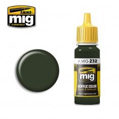 AMMO BY MIG JIMENEZ  0232 SCHWARTZ GREEN 17ml ACRYLIC PAINT FOR BRUSH   AIRBRUSH