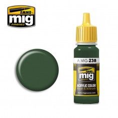 AMMO BY MIG JIMENEZ  0238 MEDIUM GREEN 17ml ACRYLIC PAINT FOR BRUSH   AIRBRUSH