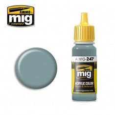 AMMO BY MIG JIMENEZ  0247 LIGHT BLUE 17ml ACRYLIC PAINT FOR BRUSH   AIRBRUSH
