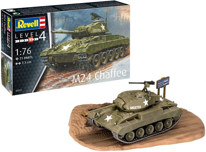 REVELL 1/76 03323 M24 CHAFFEE