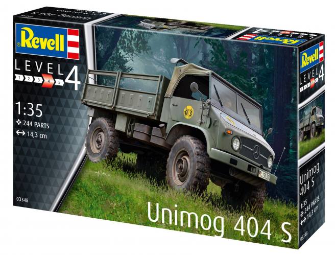 REVELL 1/35 03348 UNIMOG 404 S