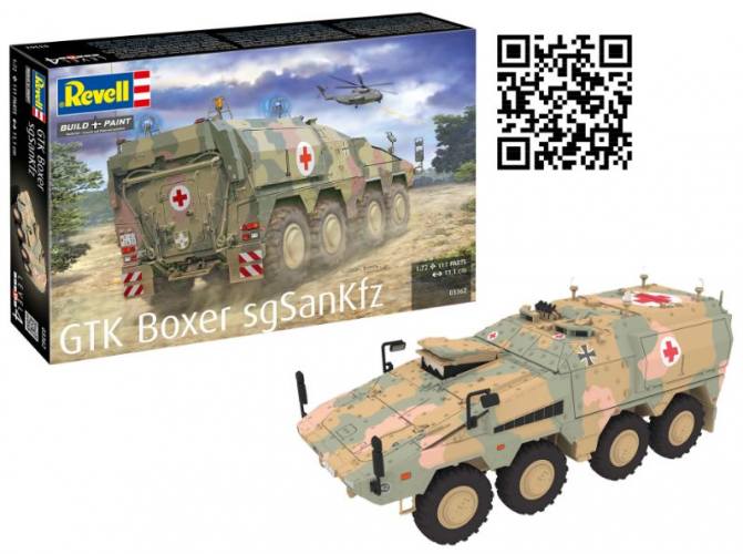 REVELL 1/72 03362 GTK BOXER SGSANKFZ