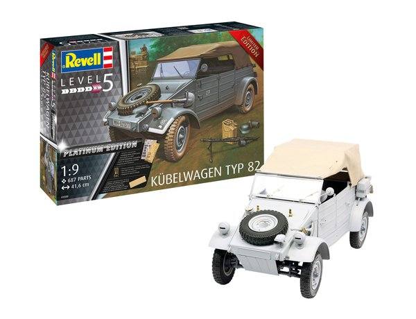 REVELL 1/9 03500 KUBELWAGEN TYPE 82 PLATINUM EDITION  UK SALE ONLY 