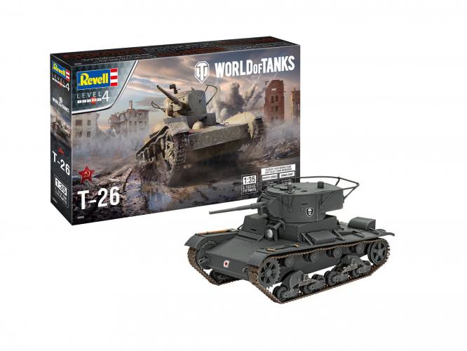 REVELL 1/35 03505 T-26 WORLD OF TANKS