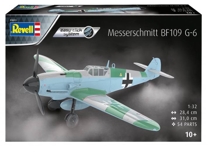 REVELL 1/32 03653 MESSERSCHMITT BF109 G-6