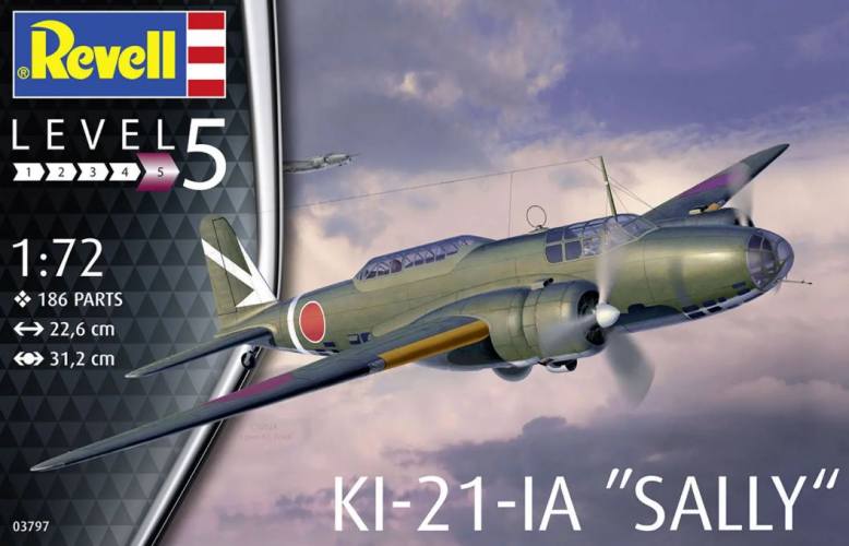 REVELL 1/72 03797 KI-21-IA SALLY