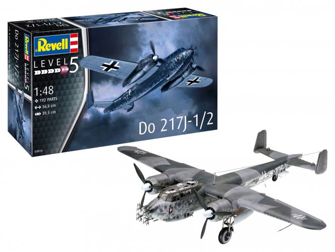 REVELL 1/48 03814 DO-217J-1/2