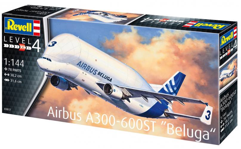 REVELL 1/144 03817 AIRBUS A300-600ST BELUGA