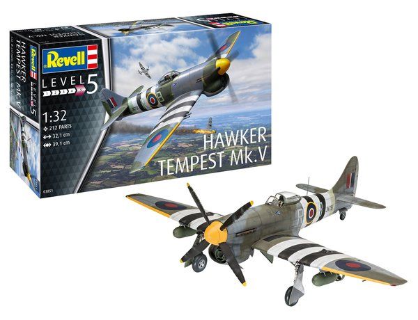 REVELL 1/32 03851 HAWKER TEMPEST MK.V