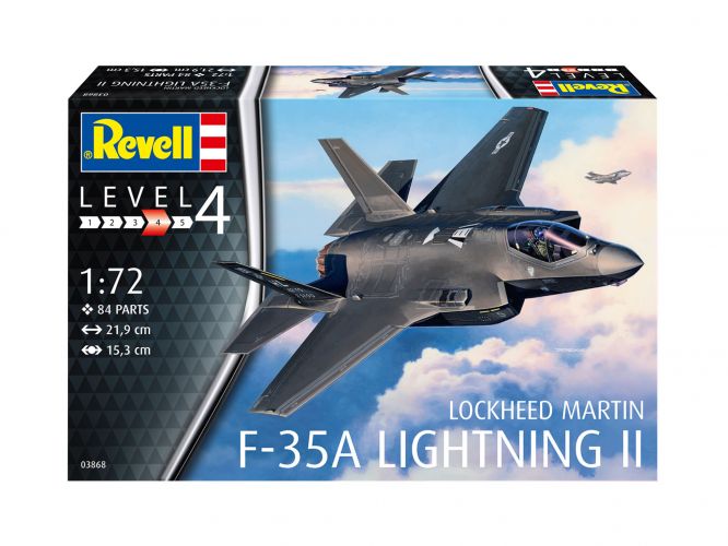 REVELL 1/72 03868 LOCKHEED MARTIN F-35A LIGHTNING II