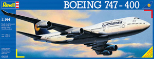 REVELL 1/144 04219 BOEING 747-400 LUFTHANSA