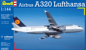 REVELL 1/144 04267 AIRBUS A320 LUFTHANSA