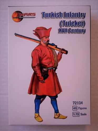 MARS 1/72 72104 TURKISH INFANTRY  TUFEKEI   XVII CENTURY 