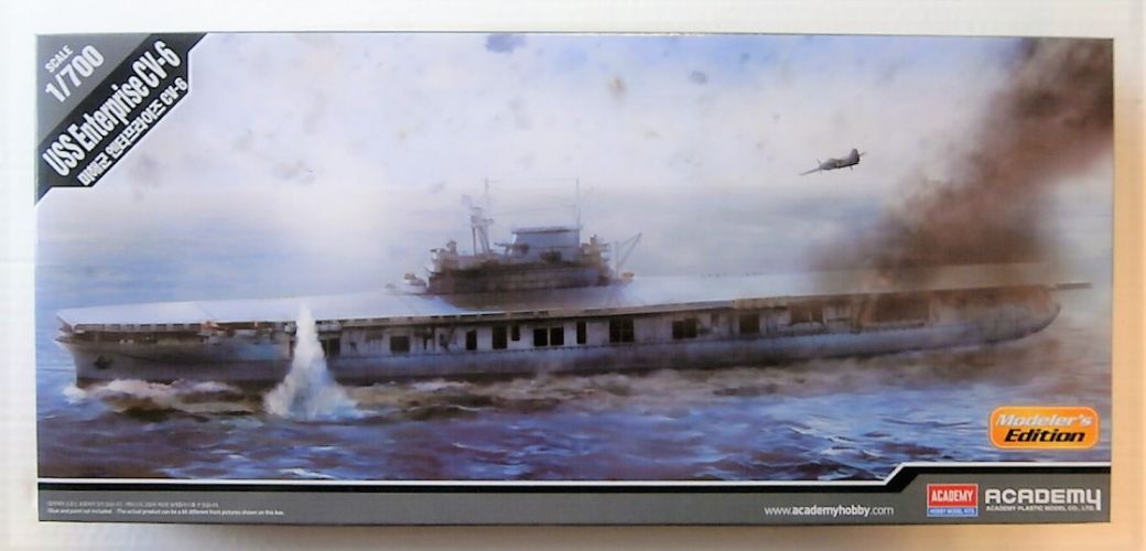 ACADEMY 1/700 14224 USS ENTERPRISE CV-6 MODELLERS EDITION