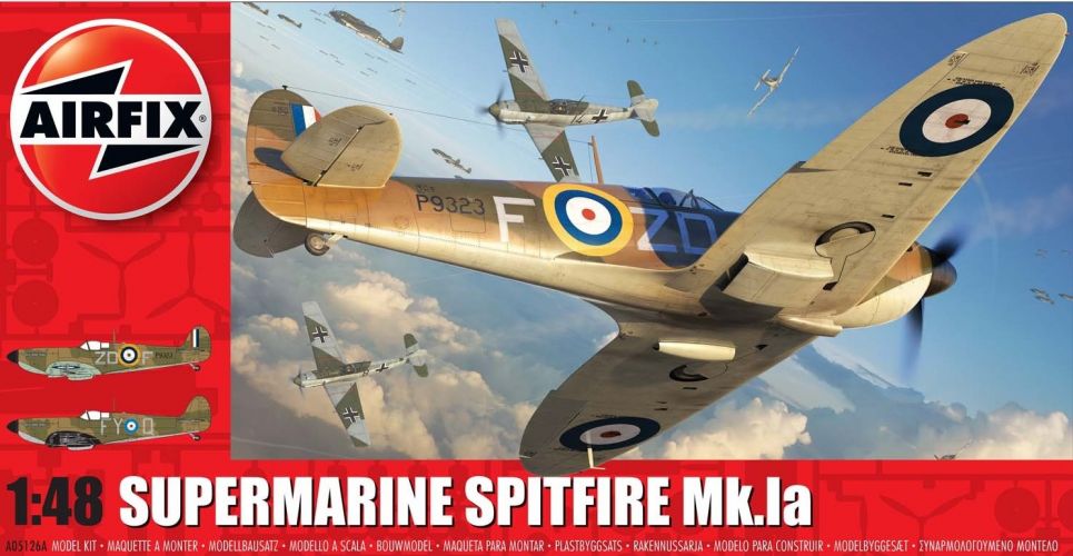 AIRFIX 1/48 05126A SUPERMARINE SPITFIRE Mk.Ia