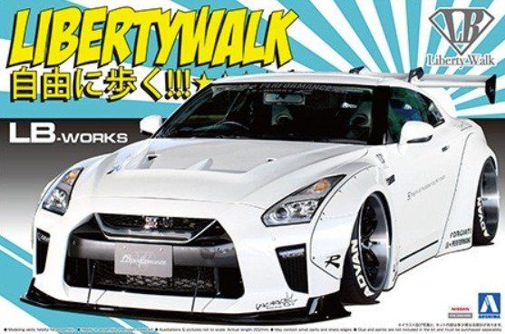 AOSHIMA 1/24 05590 LIBERTY WALK No.11 LB WORKS R35 GT-R Type 1.5