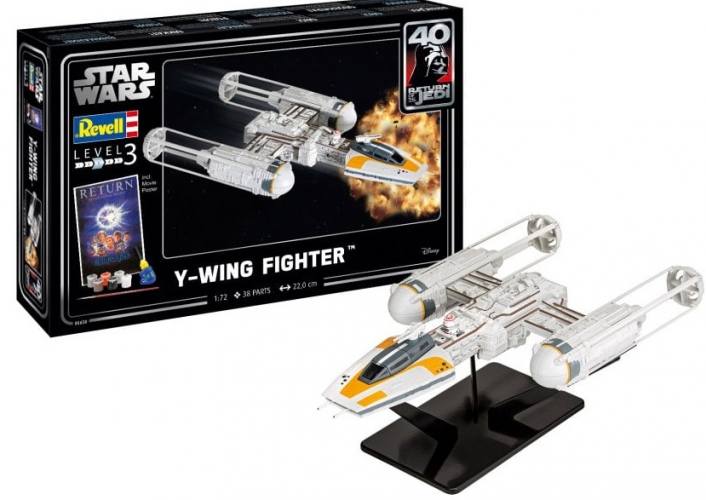 REVELL 1/72 05658 STAR WARS Y-WING FIGHTER