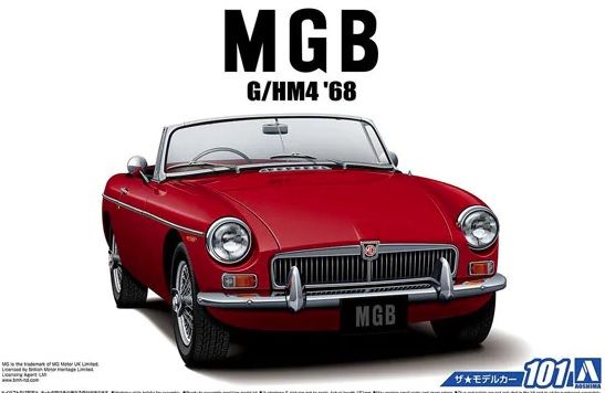 AOSHIMA 1/24 05685 BLMC G/HM4 MG-B MK-2  68