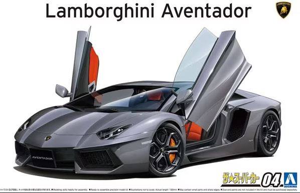 AOSHIMA 1/24 05864 LAMBORGHINI AVENTADOR 