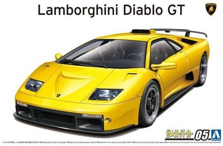 AOSHIMA 1/24 05899  99 LAMBORGHINI DIABLO GT