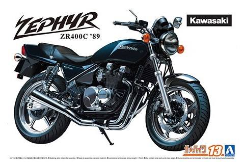 AOSHIMA 1/12 06395 KAWASAKI ZR400C ZEPHR 89
