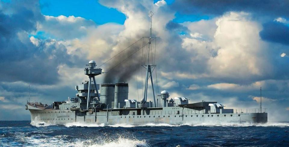 TRUMPETER MODELS 1/700 06741 HMS CALCUTTA 