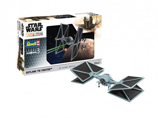 REVELL 1/65 06782 STAR WARS MANDALORIAN OUTLAND TIE FIGHTER