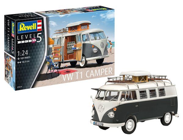 REVELL 1/24 07674 VW T1 CAMPER