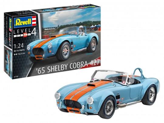 REVELL 1/24 07708 65 SHELBY COBRA 427
