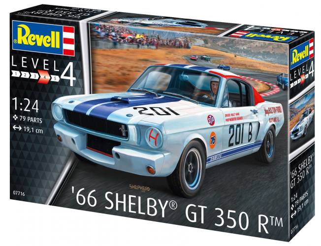 REVELL 1/24 07716 66 SHELBY GT 350 R 