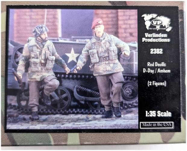 VERLINDEN PRODUCTIONS 1/35 2382 RED DEVILS D-DAY ARNHEM
