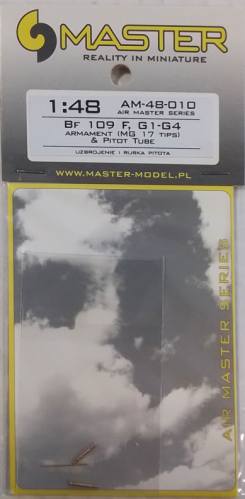 MASTERMODEL 1/48 AM-48-010 BF 109 F.G1-G4 ARMAMENT