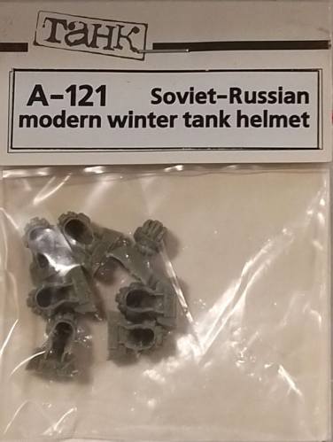 UNKNOWN MAKE  A-121 SOVIET-RUSSIAN MODERN WINTER TANK HELMET