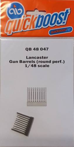 QUICKBOOST.NET 1/48 QB 48 047 LANCASTER GUN BARRELS  ROUND PERF  