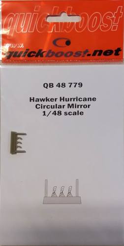 QUICKBOOST.NET 1/48 QB 48 779 HAWKER HURRICANE CIRCULAR MIRROR