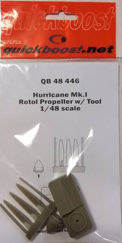 QUICKBOOST.NET 1/48 QB 48 446 HURRICANE MK.I ROTOL PROPELLER W/ TOOL