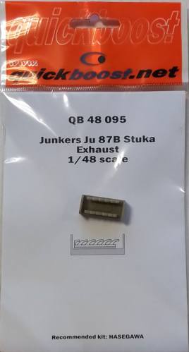 QUICKBOOST.NET 1/48 QB 48 095 JUNKERS JU 87B STUKA EXHAUST 
