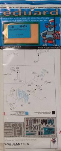 EDUARD 1/48 49655 MG-21PFM WEEKEND FOR EDUARD KIT