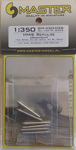 MASTERMODEL 1/350 SM-350-036 HMS REPULSE ARMAMENT