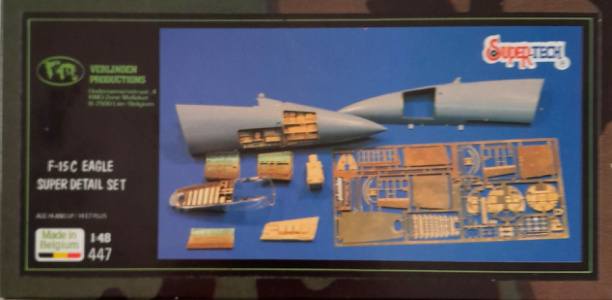 VERLINDEN PRODUCTIONS 1/48 447 F-15C EAGLE SUPER DETAIL SET
